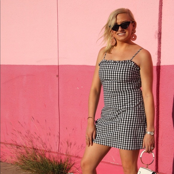 Nasty Gal Dresses & Skirts - Cotton Candy LA Mini Gingham Dress
